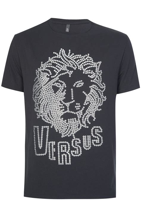 versus versace jacquard lion shirt|Versace Versus MEN .